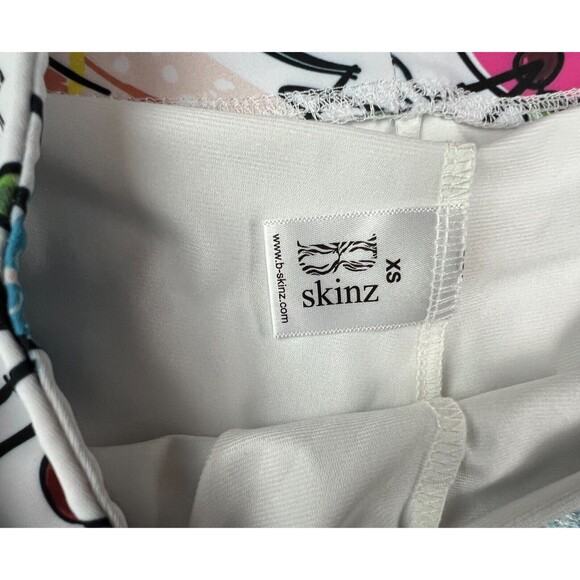 B Skinz Club House Skort  Women's XS  White Cocktails Activewear Pull-on - Picture 6 of 7